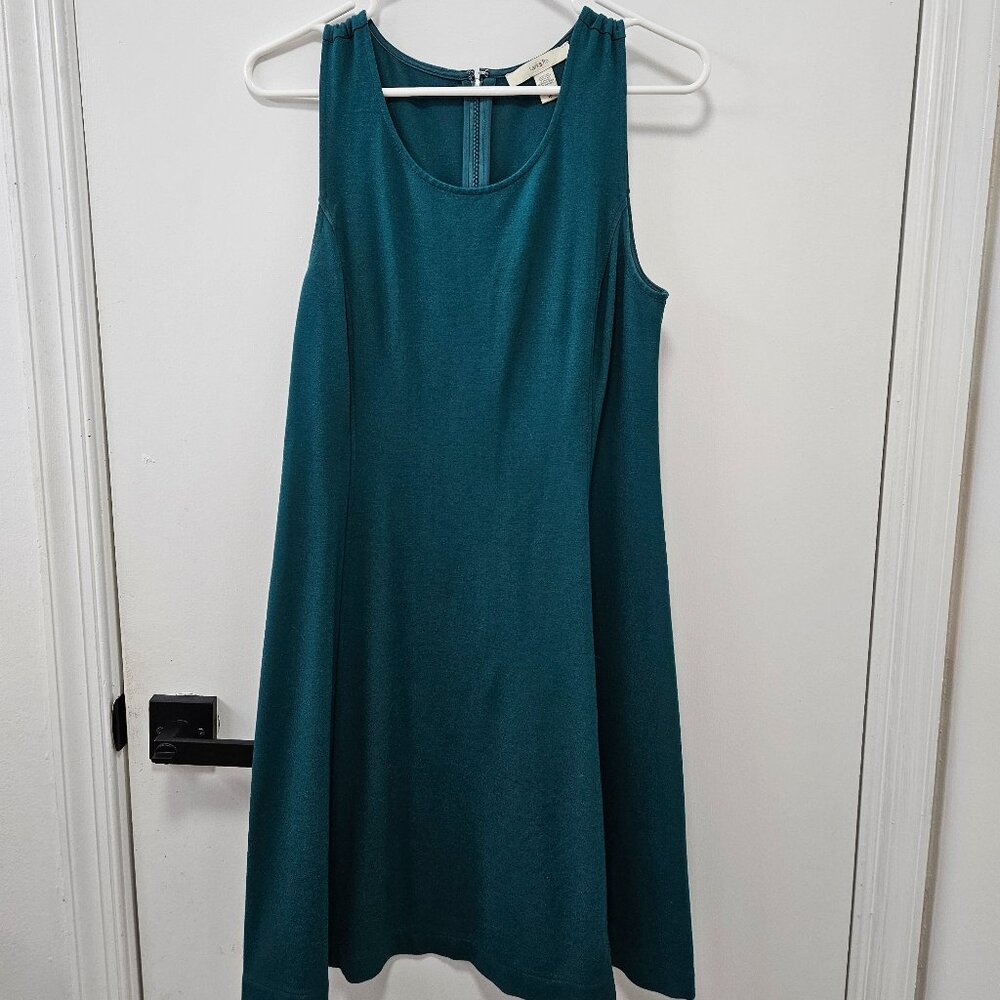 Lark & Ro, Fit & Flare, Emerald Green Dress, size 10